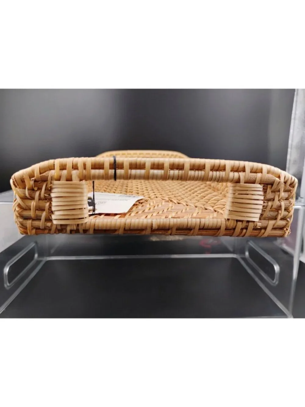 Hearth & Hand With Magnolia Woven Rattan Bath Tray
